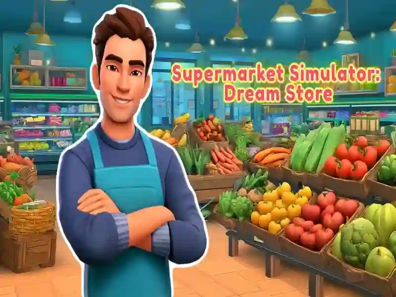 Hra Supermarket Simulator: Dream Store