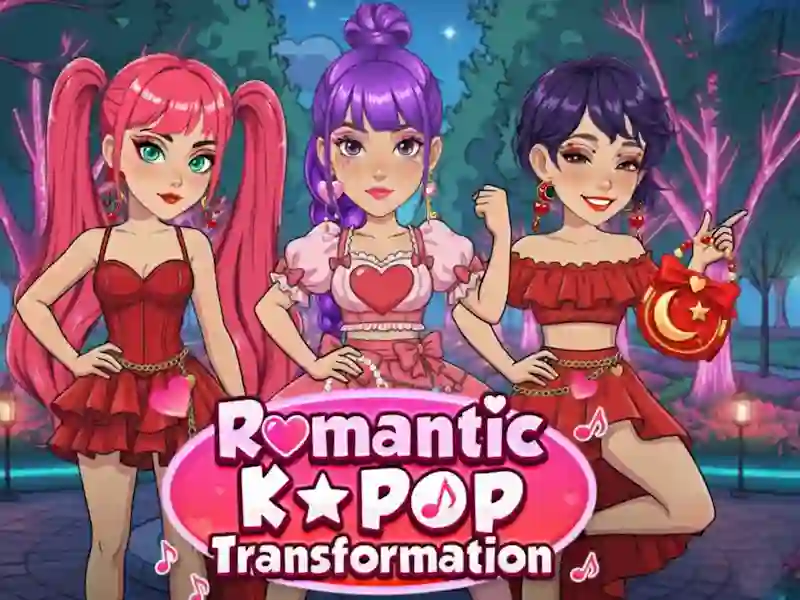 Hra Romantická proměna K-popu