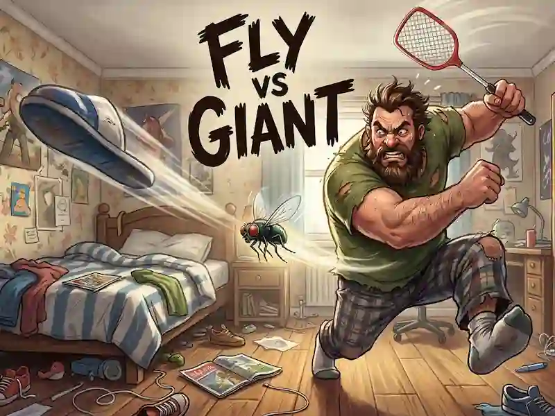 Hra Fly versus Giant