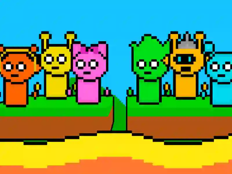 Hra Sprinks: Útěk z lávy pro 2 hráče Hra Sprinks: Útěk z lávy pro 2 hráče