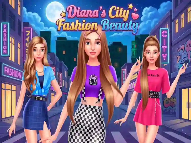 Hra Diana's City Fashion Beauty