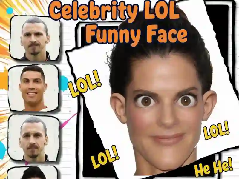 Hra Legrační tvář celebrity LOL