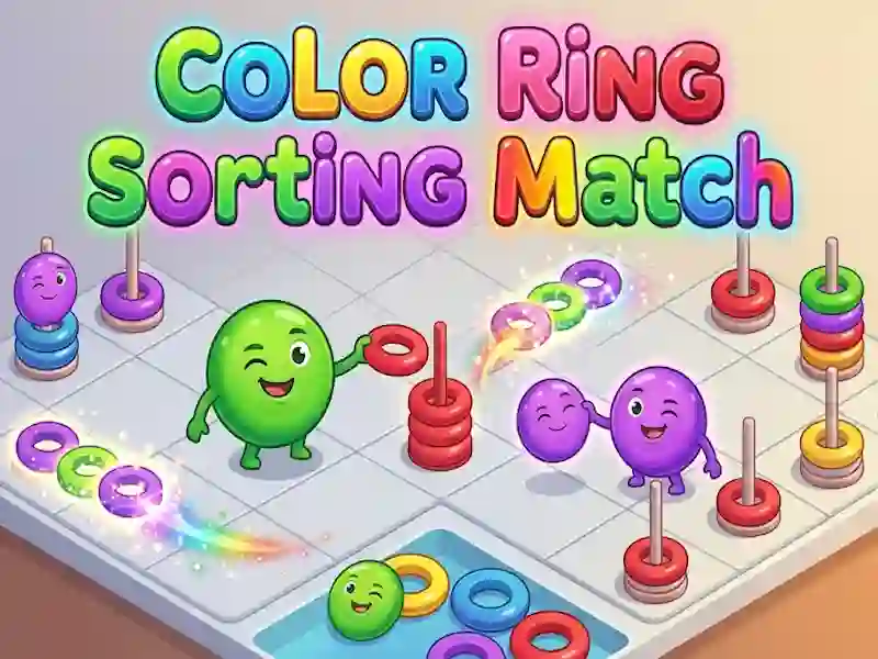Hra Color Ring Sorting Match