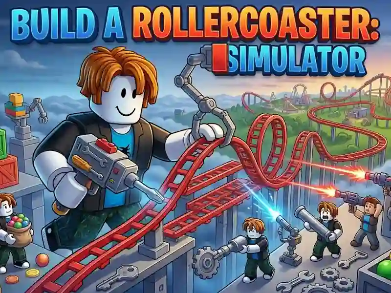 Hra Postavte si Roller Coaster: Simulator