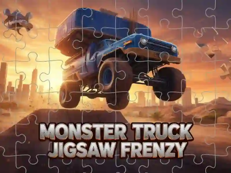 Hra Puzzle: Monster Truck Madness