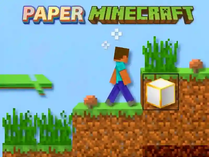 Hra Papírový Minecraft