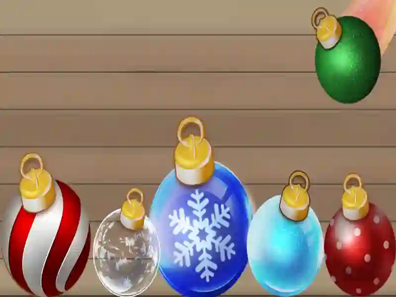 Hra Novoroční hádanka: Spojte koule