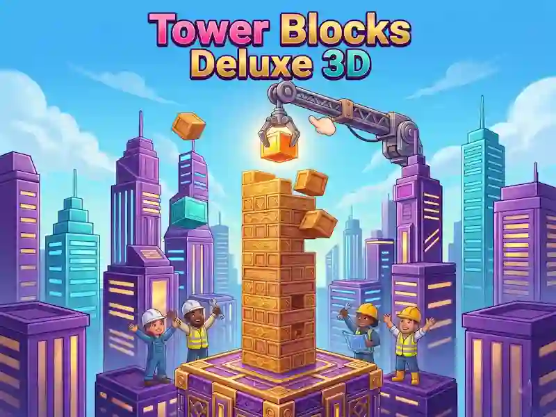 Hra Tower Blocks Deluxe 3D