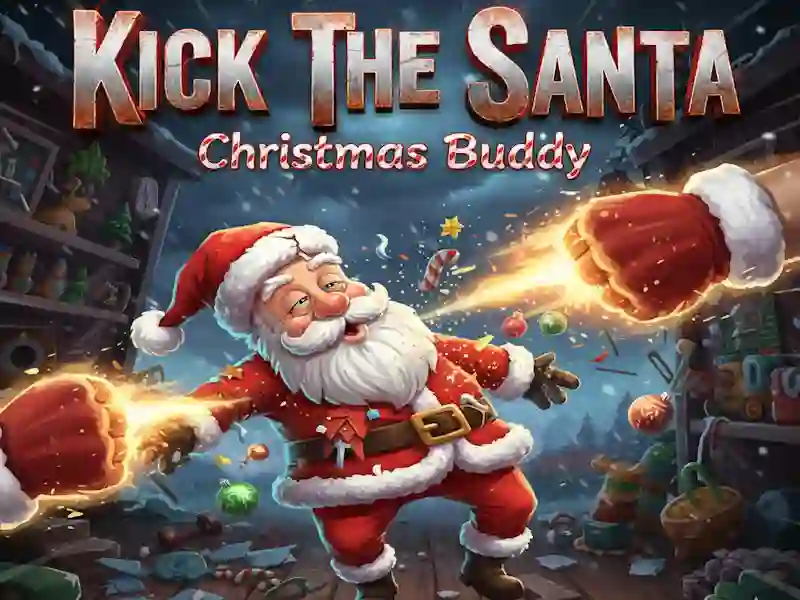 Hra Kick Santa: Vánoční přítel