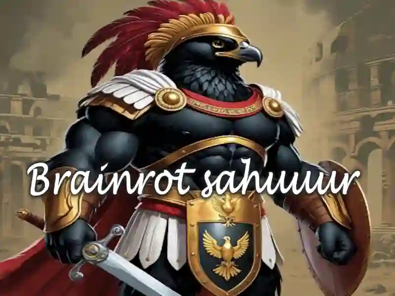 Hra BrainRrot Sahouur