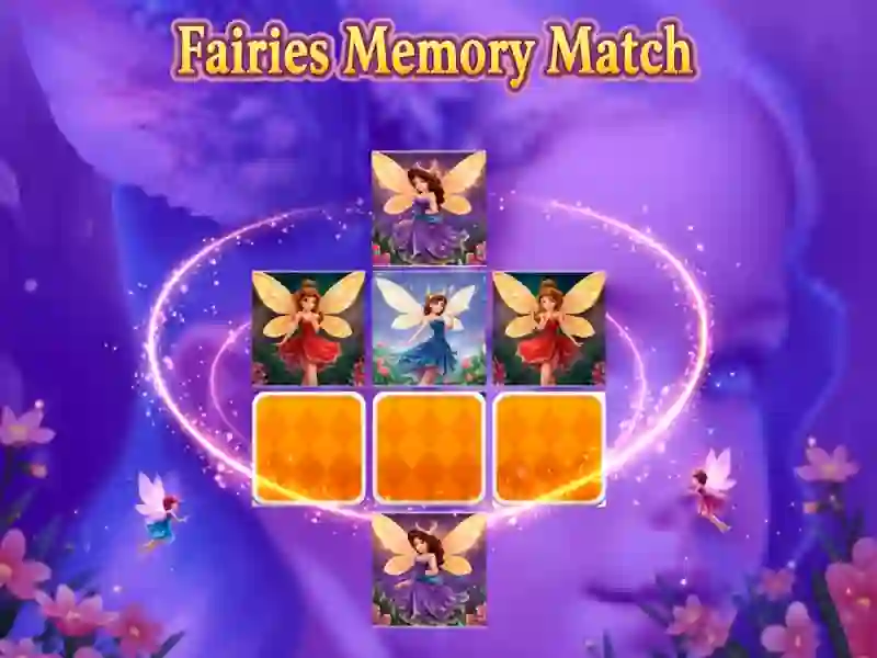 Hra Memory Match: Víly