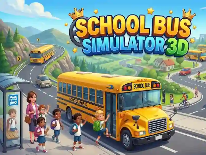 Hra School Bus Simulator 3D
