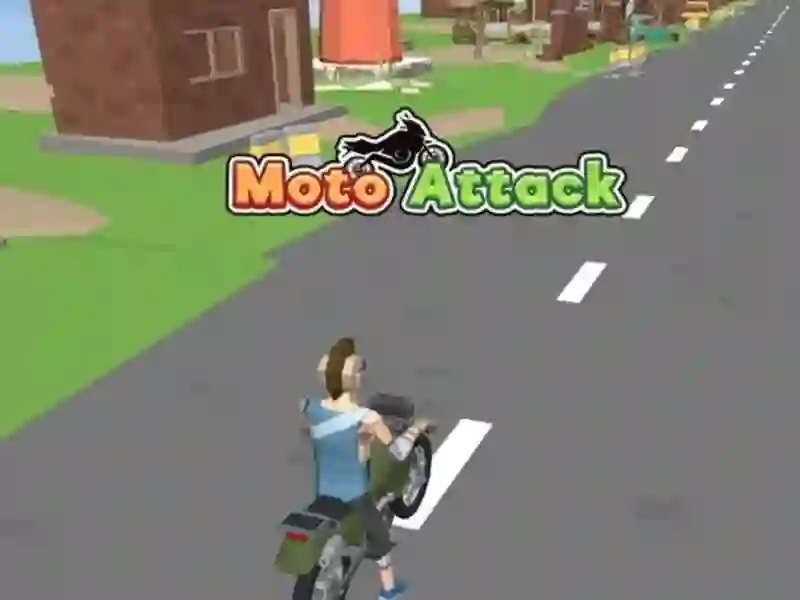 Hra Moto útok