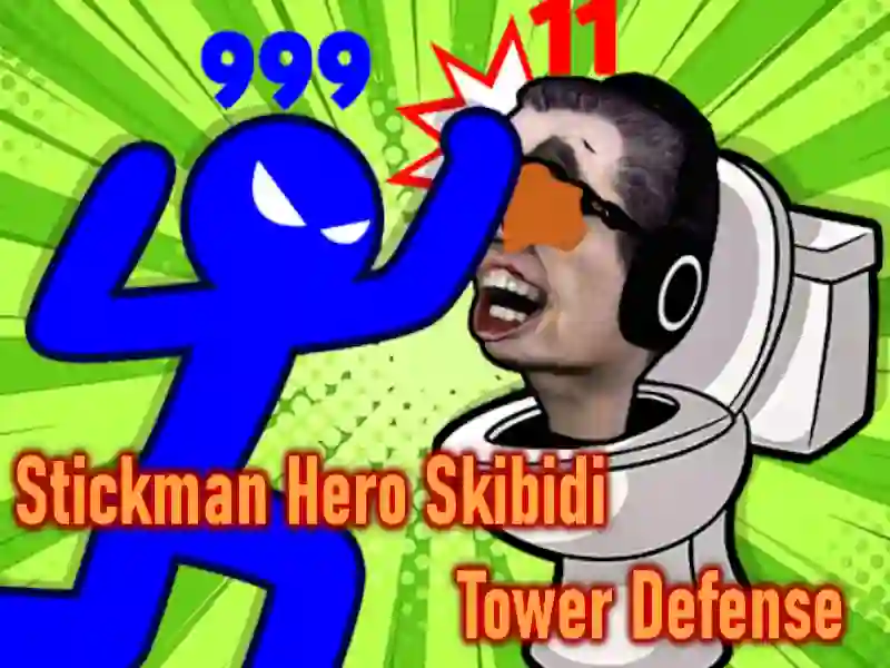 Hra Steakman hrdina proti Skibidi Tower of Ochrana