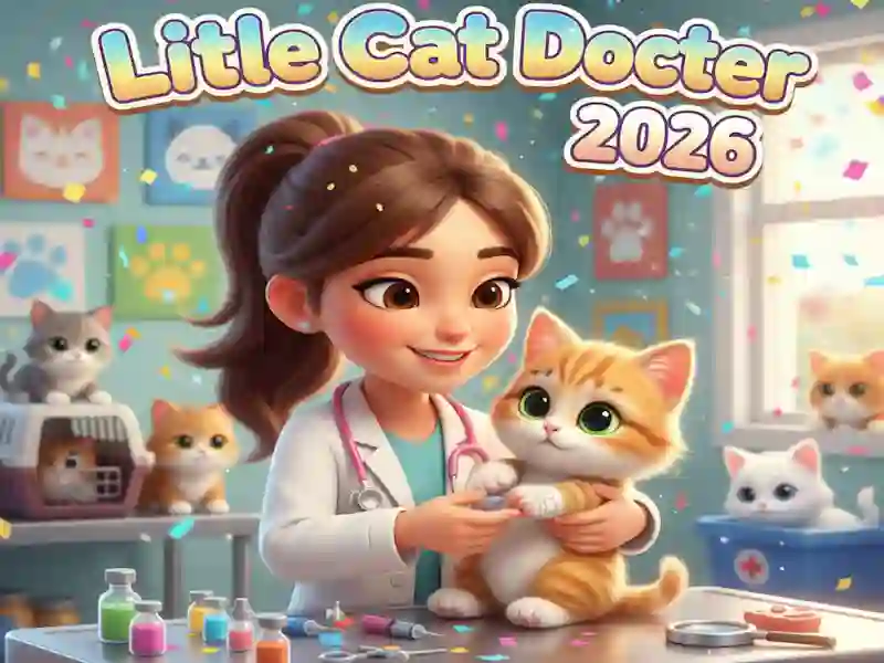 Hra Little Cat Doctor