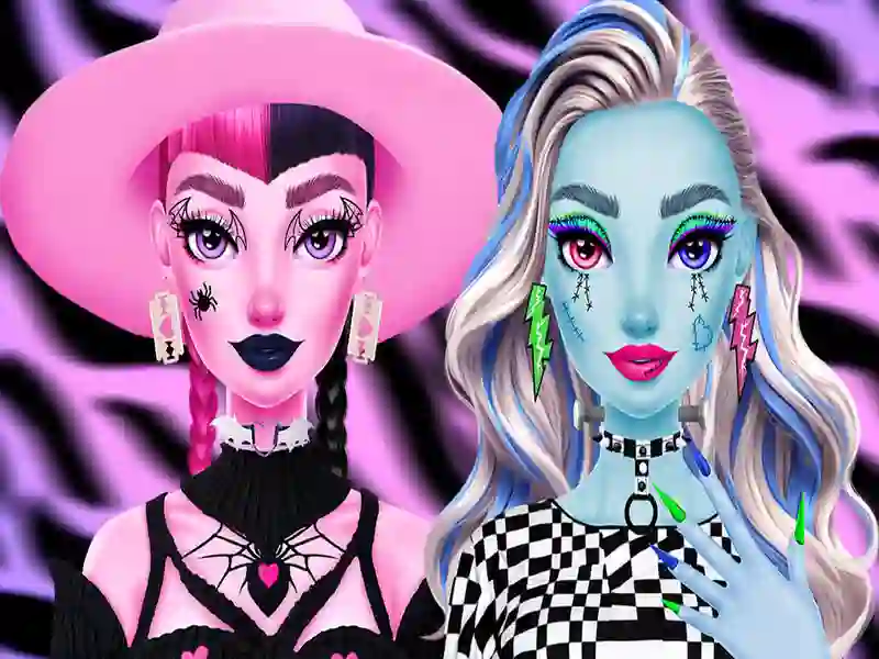 Hra Monsterella: Fantasy make-up Hra Monsterella: Fantasy make-up