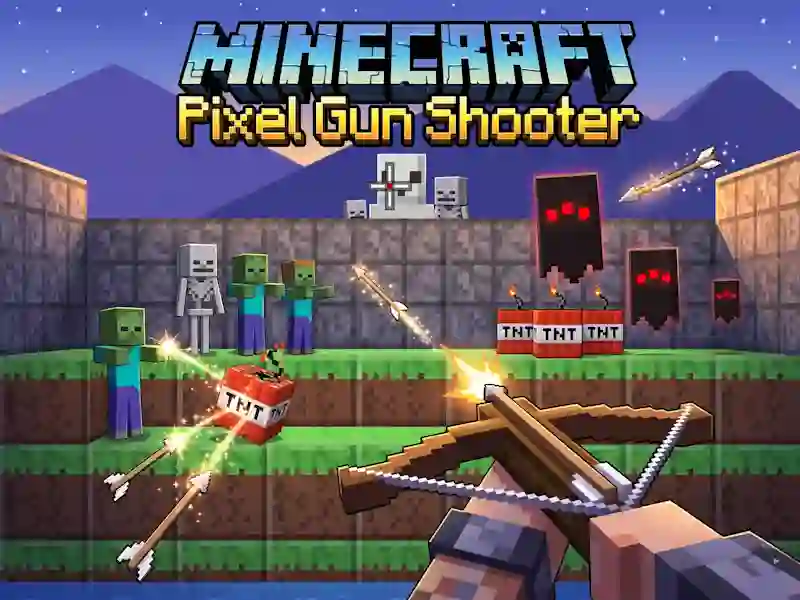 Hra Minecraft Pixel Gun Shooter
