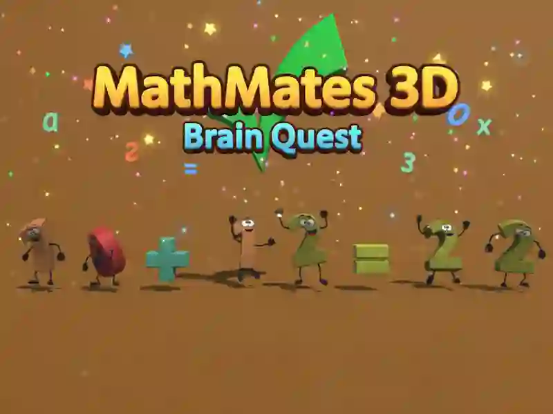 Hra Math Friends 3D: Smart Quest