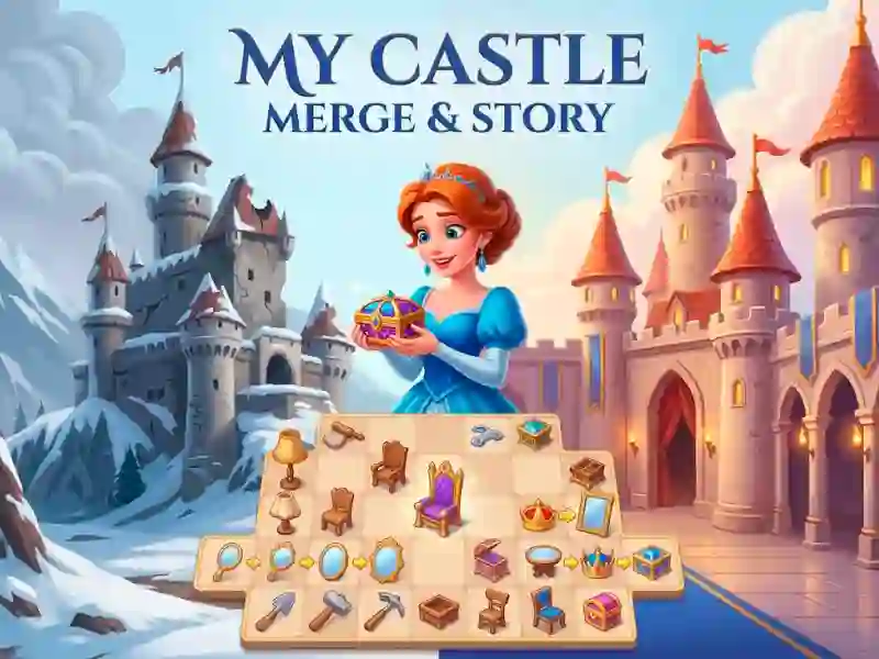 Hra My Castle. Merge & Story