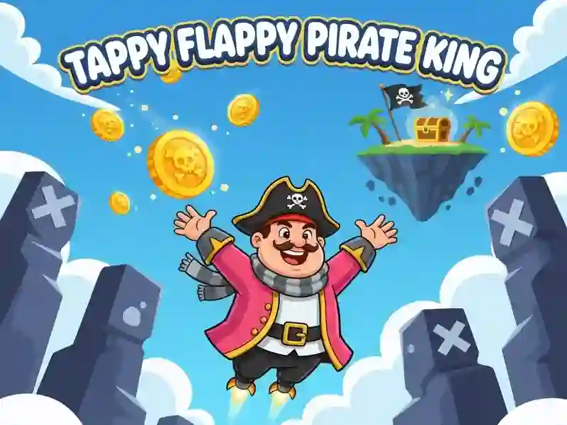Hra Tuppy Flappy: Král pirátů