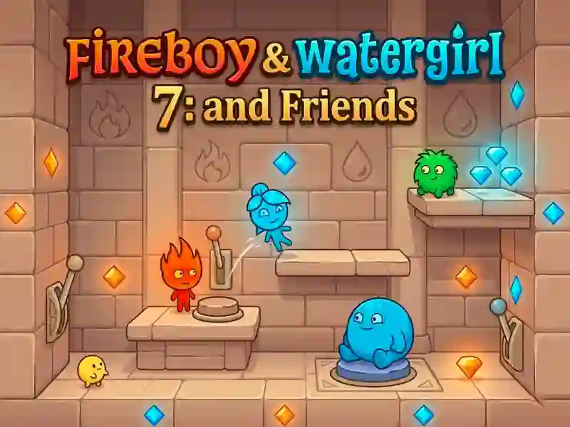 Hra Fireboy & Watergirl 7: and Friends
