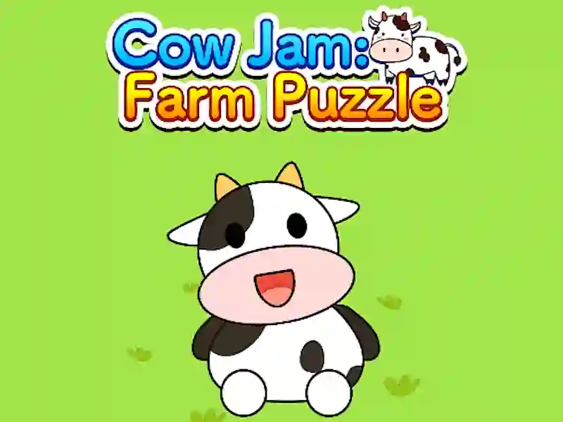 Hra Cow Jam Farm puzzle