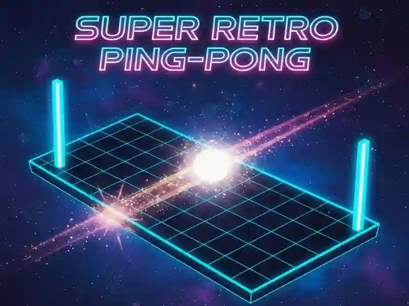 Hra Super retro ping pong