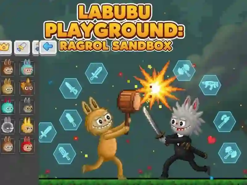 Hra Labubu: Hadrové panenky