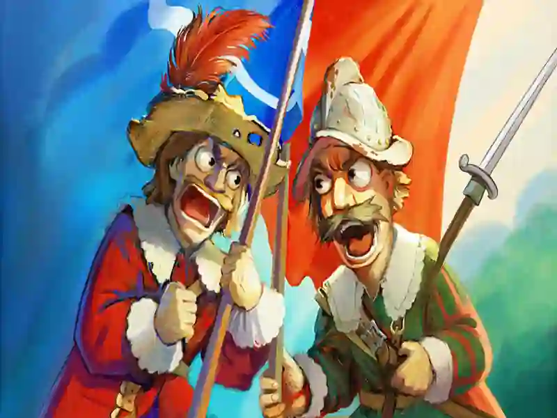 Hra Mušketýři: střelný prach proti oceli