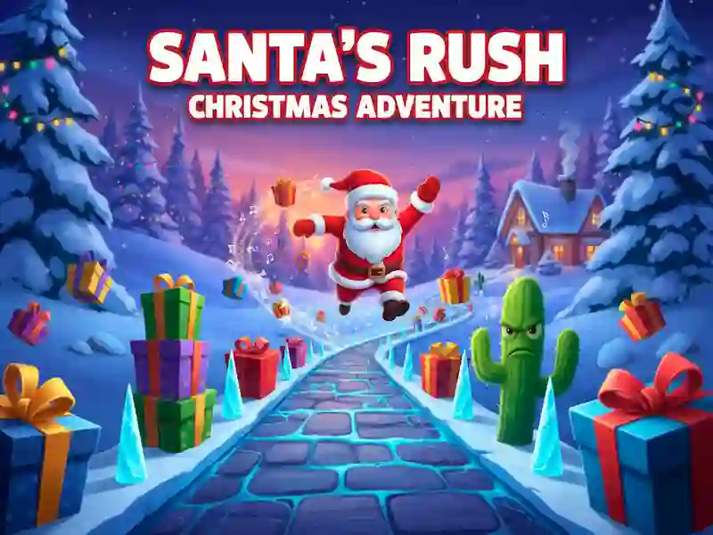 Hra Santa Dash: Vánoční dobrodružství