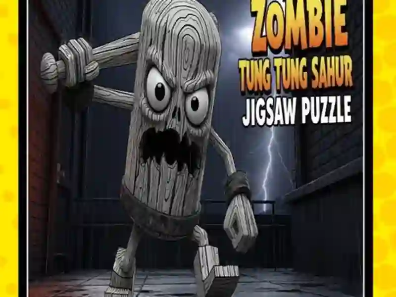 Hra Puzzle zombie Tung Tung Sahur