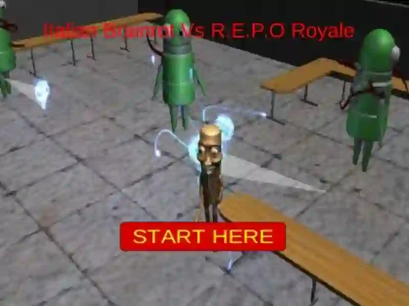 Hra Italský Braynrot proti repo: Royal Battle