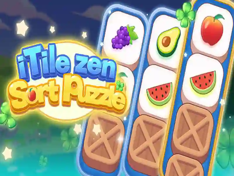 Hra Zen Tile: Třídění