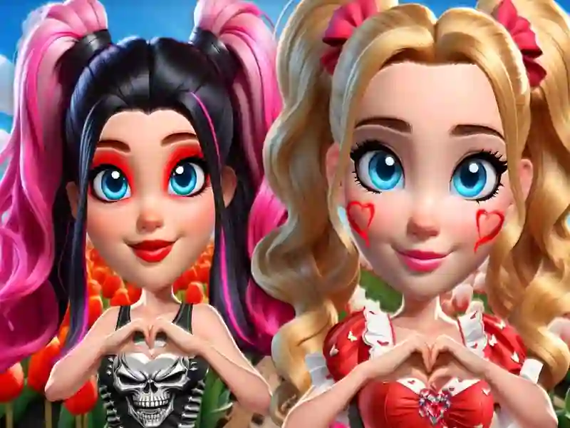 Hra Bright Hearts: Glamour proti punku