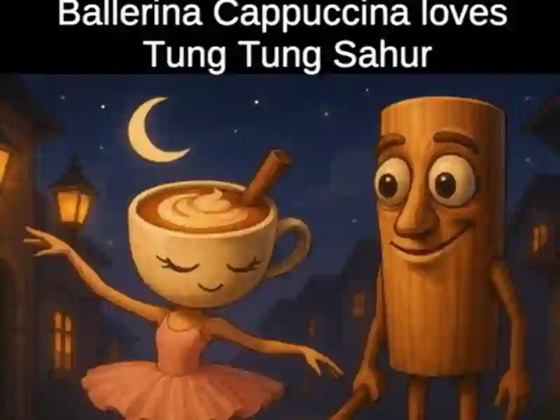 Hra Ballerina Kapuchino miluje Tung Tung Sahura
