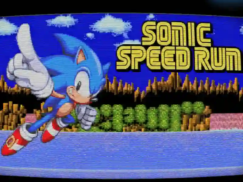 Hra Sonic Speed Run