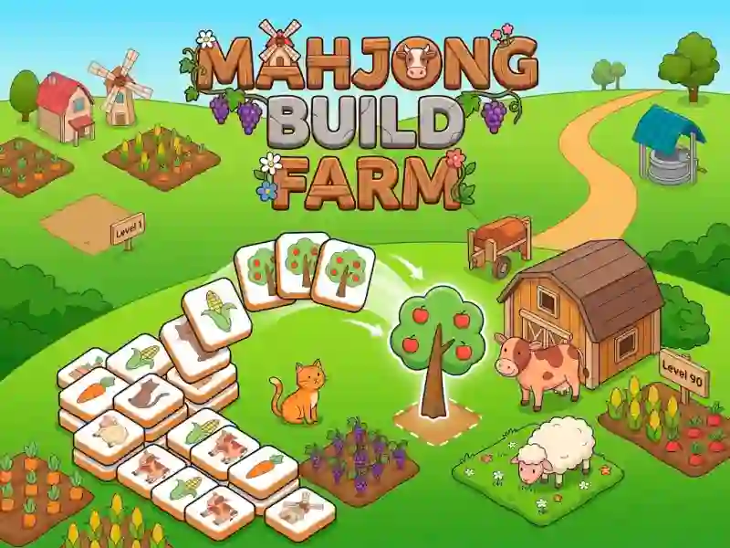 Hra Mahjong Build Farm