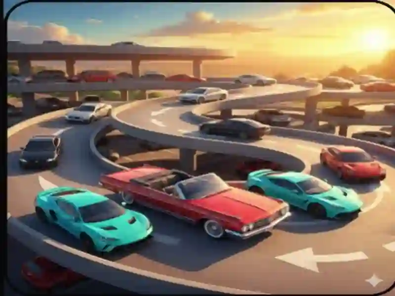 Hra Parking Master: Víceúrovňová výzva