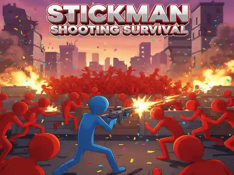 Hra Střelba Stickmen Survival