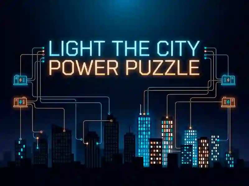 Hra Light the City Power Puzzle