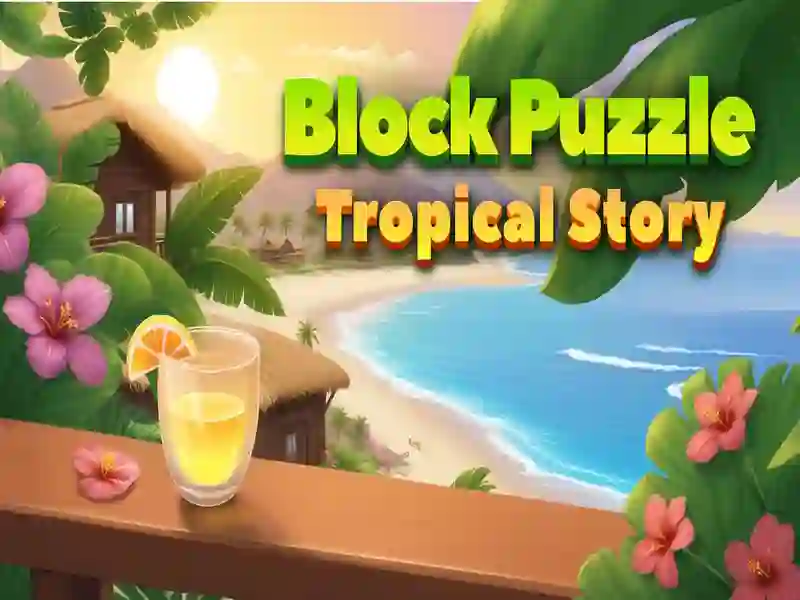 Hra Block Puzzle: Tropical Story