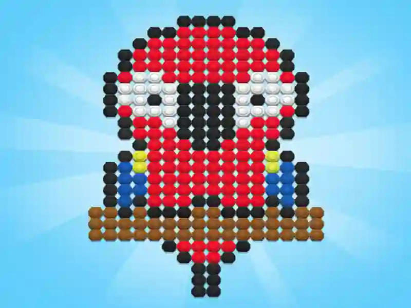 Hra Hádanka: barevné matice a šrouby Hra Hádanka: barevné matice a šrouby