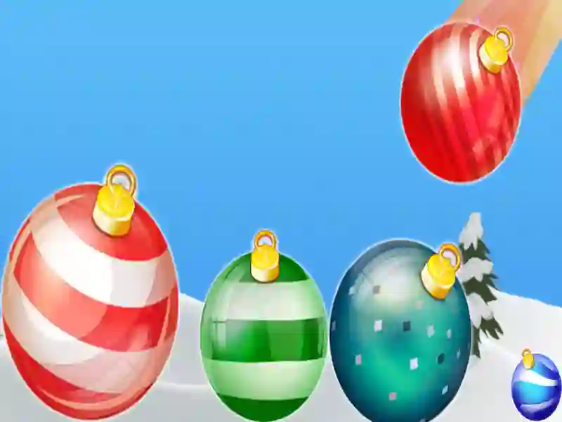 Hra Puzzle: Kombinujte novoroční míče!