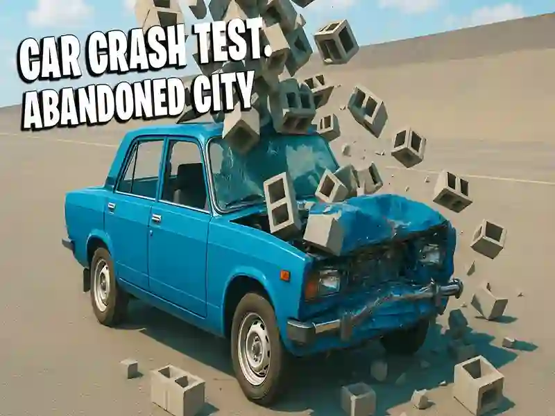 Hra Crash Test: Opuštěné město