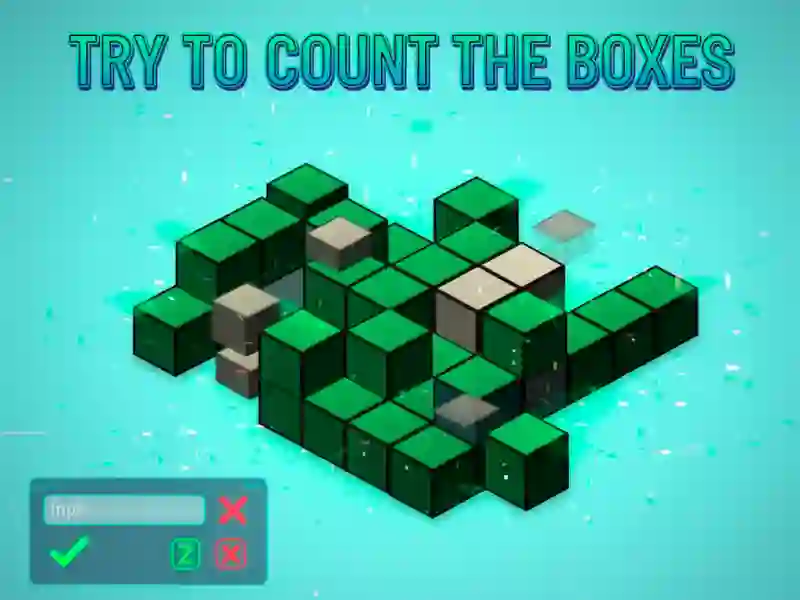 Hra Zkuste spočítat krabice