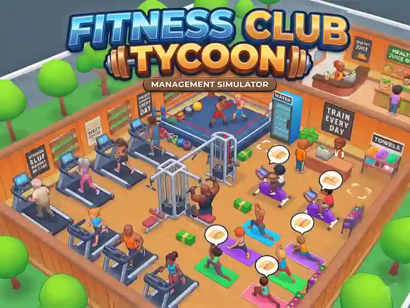 Hra Fitness Club Tycoon