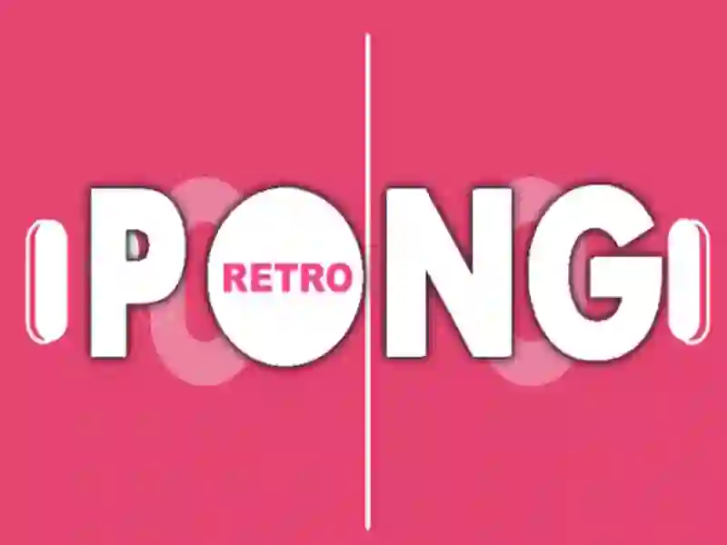 Hra Retro pong Hra Retro pong