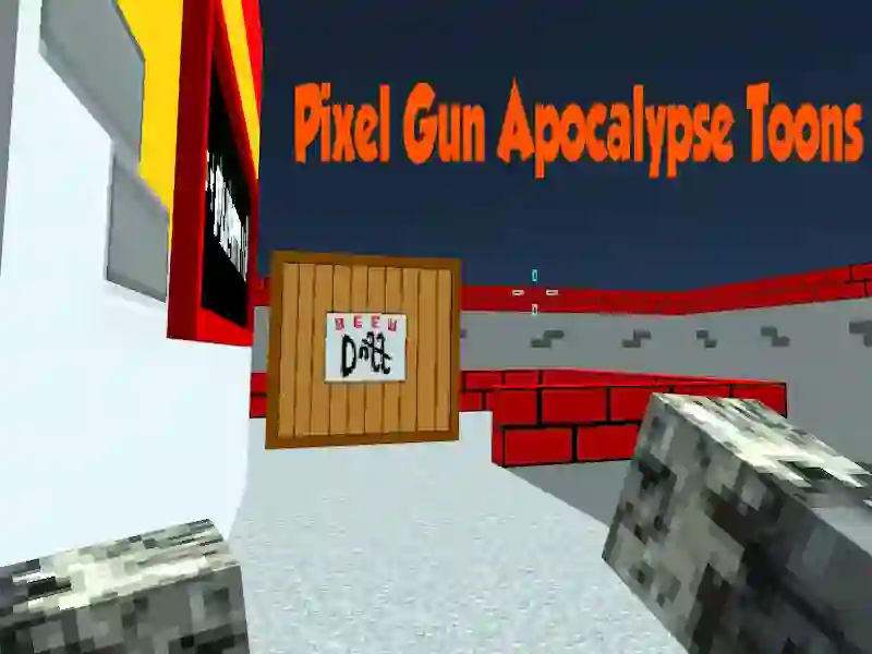 Hra Pixelová zbraň apokalypsa: karikatury