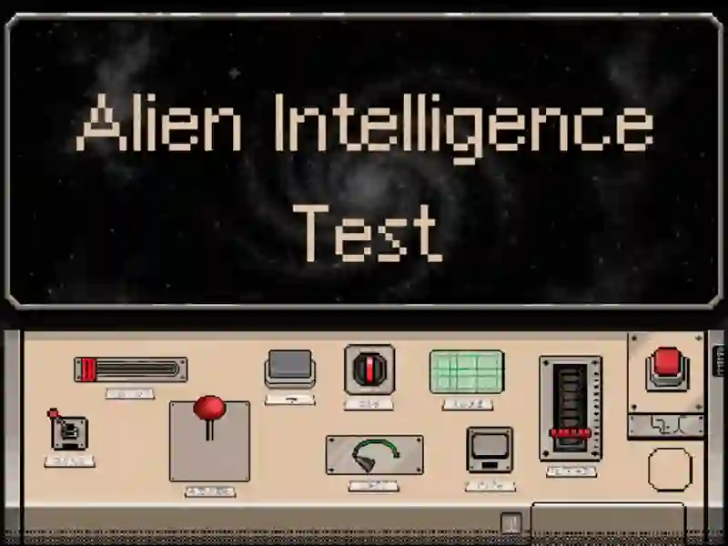 Hra Test intelektu mimozemšťanů Hra Test intelektu mimozemšťanů