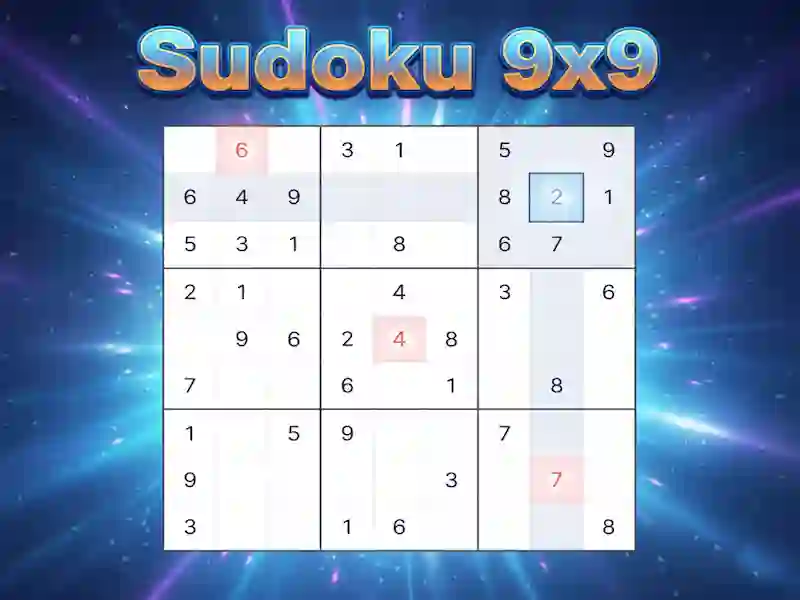 Hra Sudoku 9x9
